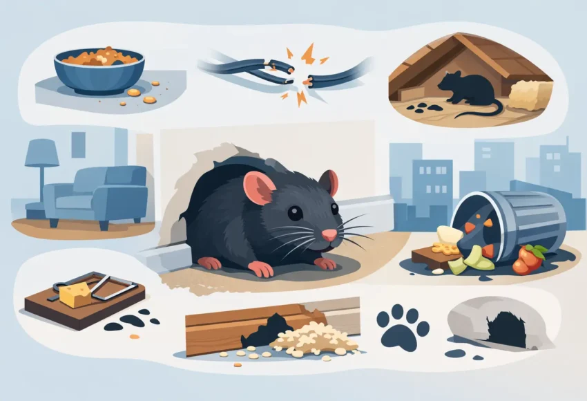 8 Signs of a Rat Infestation at Home