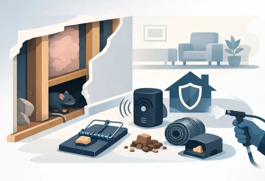 How to Get Rid of Mice in Walls