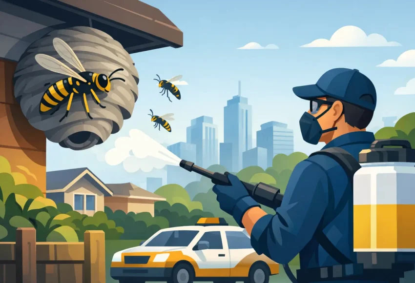 Wasp Removal Near Me: What to Do Fast