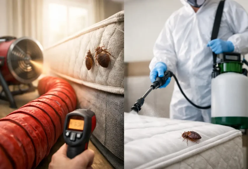 Bed Bug Heat Treatment vs Spray