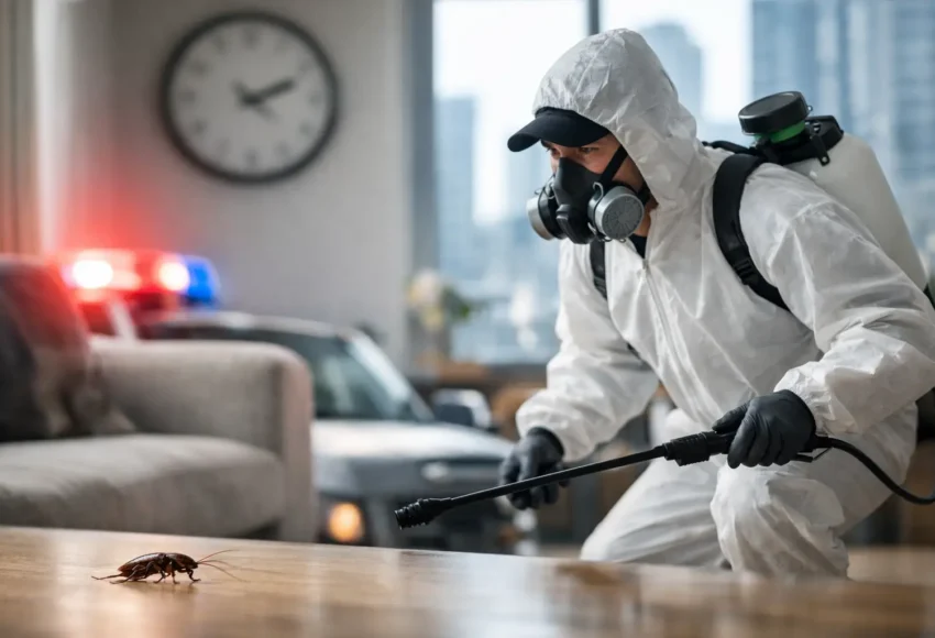 Emergency Pest Control When Time Matters