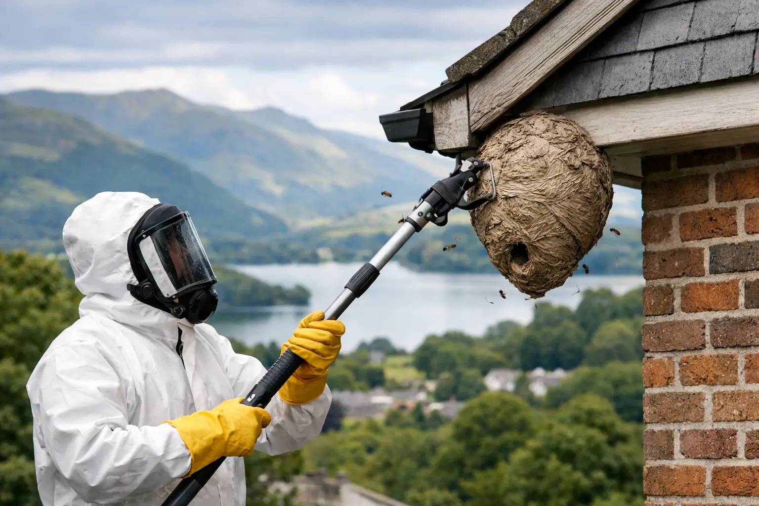 A Wasp Nest Removal Success Story in Keswick