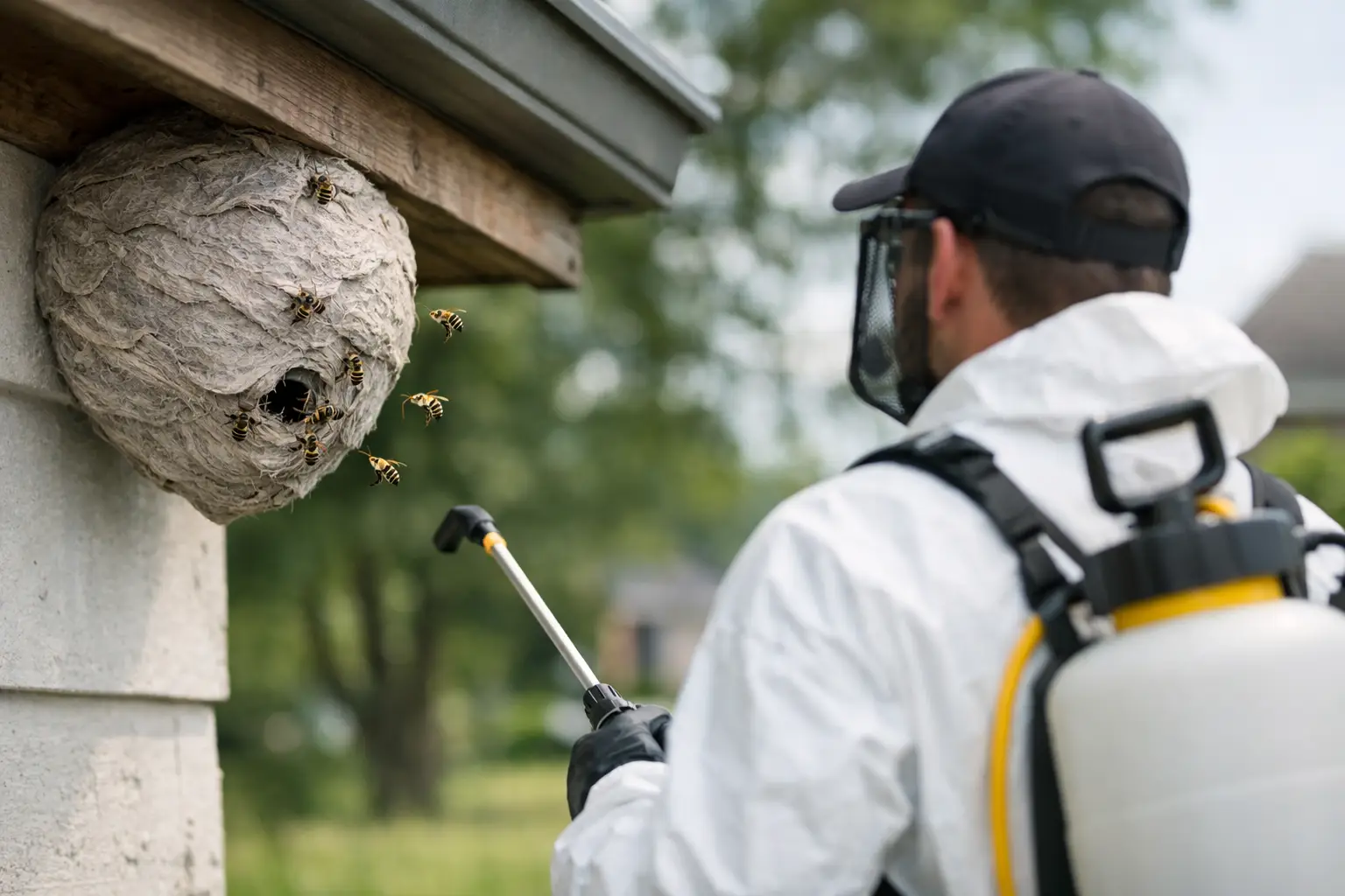 When Should Wasp Nests Be Removed Safely?