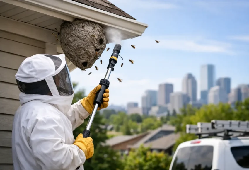 Hornet Nest Removal Service for Fast Safe Help