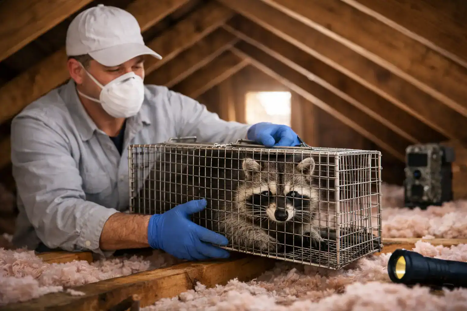 Raccoon Removal From Attic Without the Risk
