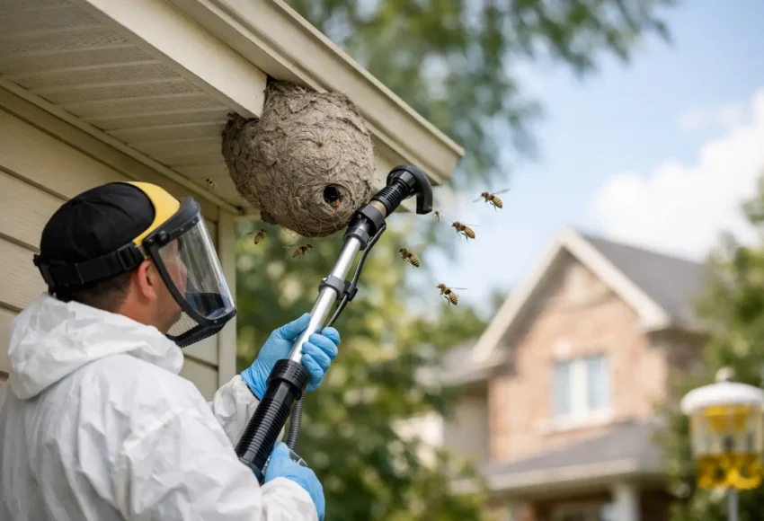Wasp Nest Removal Ontario Homeowners Can Trust